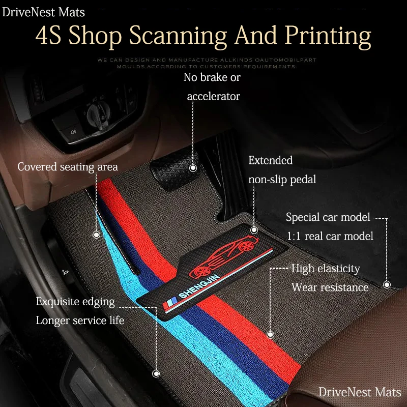 Car Floor Mats For Audi Q5 2009 2010 2011 2012 2013 2014 2015 2016 2017 Custom Auto Foot Pads Carpet Cover Interior Accessories view 2