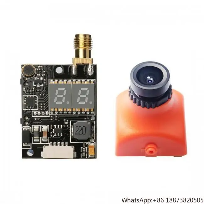 FPV Transmitter with 600TVL 120 Degree High Picture Quality S0ny CCD Camera for Multicopte RC FPV Racing Drones UAV