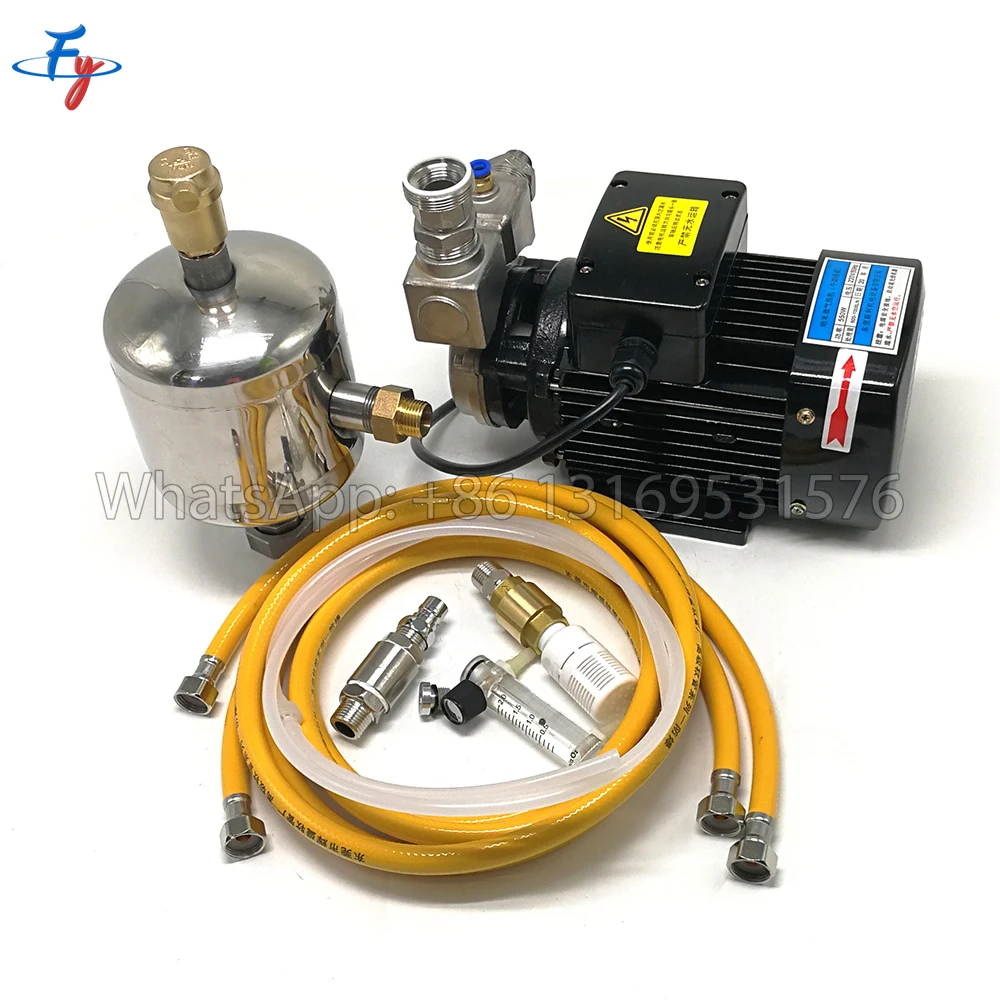 FY Gas Liquid Mixing Pump with Tank, 1 Set Nano Microbubble Generator, Ozone Water Mixing Pump (0.5kw-1T/h pump)