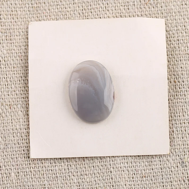 

B&F CaboconBlue Lace Agate Agate Pendant Beads, Handmade Natural stones beads, Polished Stones for jewelry Making Supplies