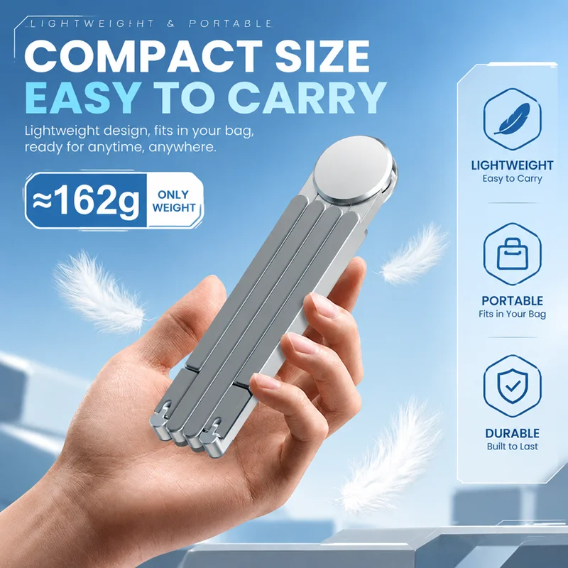 Soporte plegable de aleación d - Laptop Stand Dock Aluminum reseña y precio