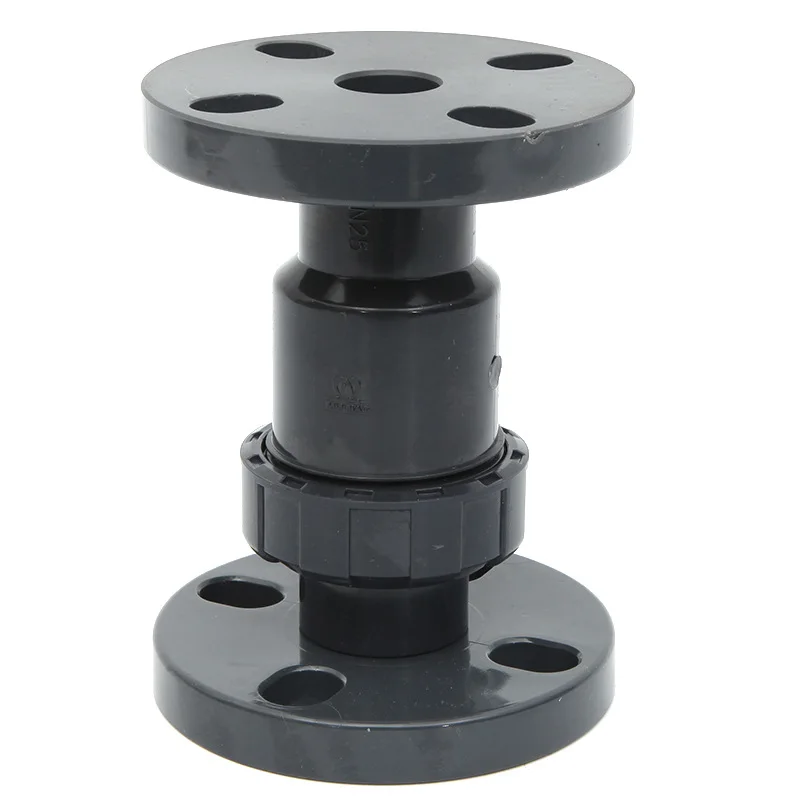 UPVC flange single check valve, plastic check valve PVC ball check valve DN25 (32mm)