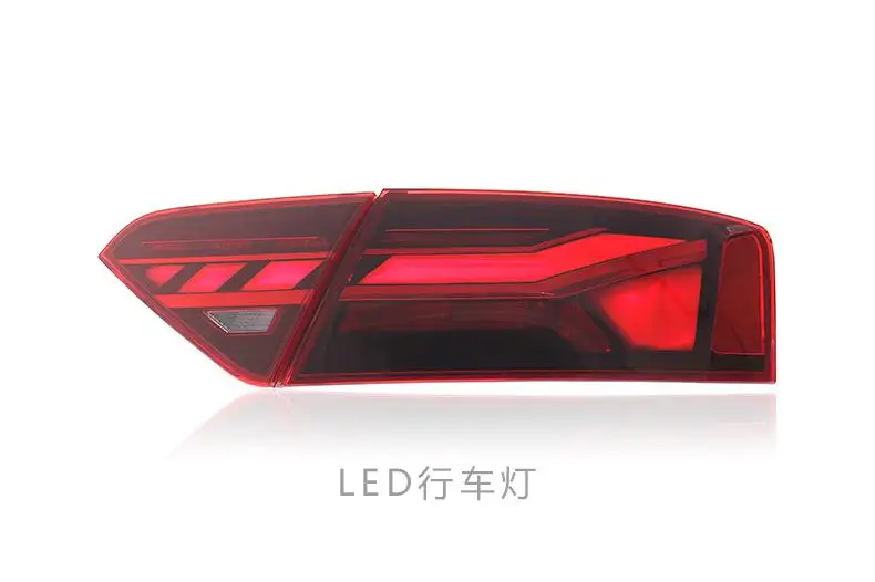 Actualización al conjunto de luz trasera LED completo, luz trasera modificada de alta calidad para AUDI A5 2008-2016 Plug And Play