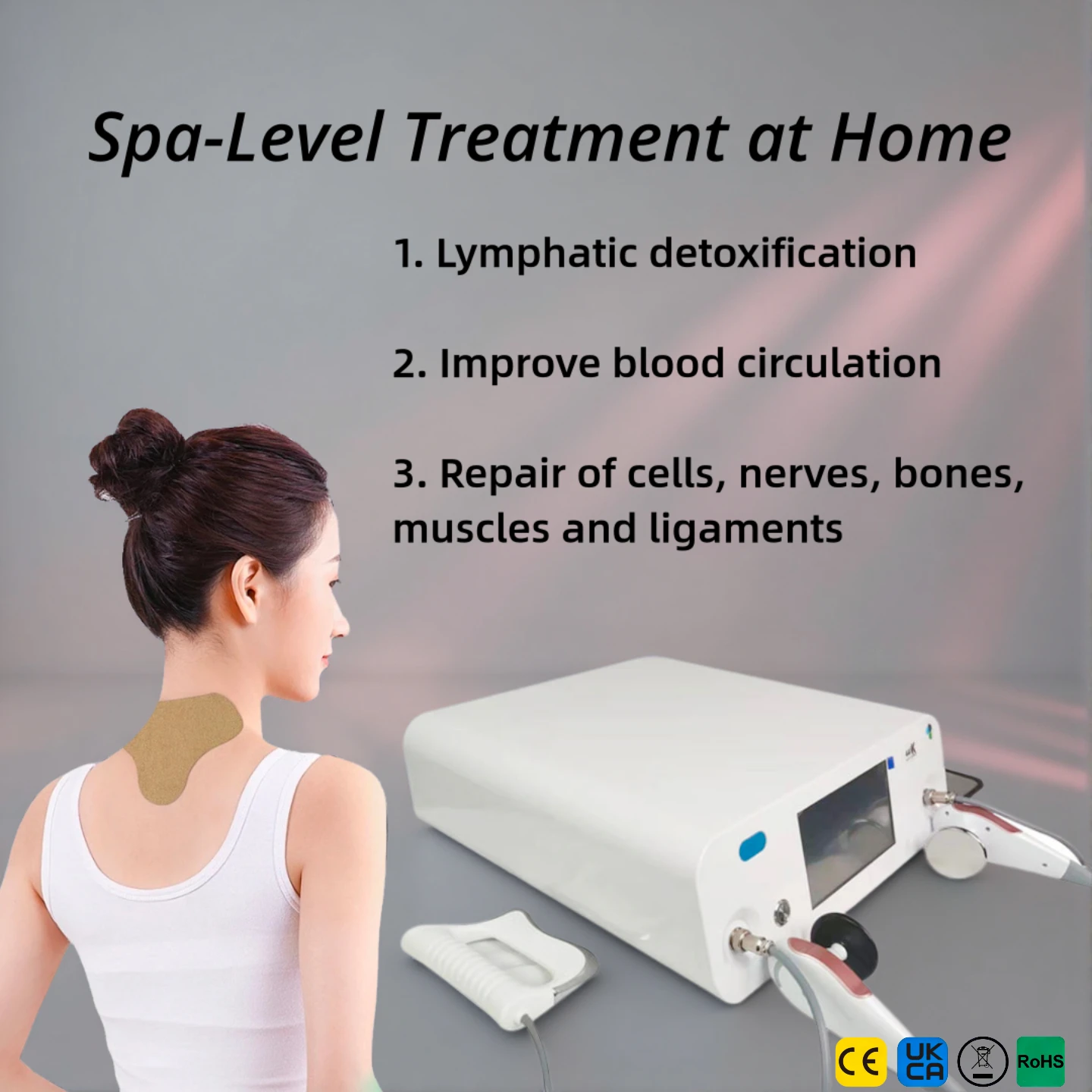 

448k CET RET Tecar Radio Frequency Machine for Spa Weight Loss Pain Relief Skin Tightening Fat Reduction Body Shaping Device