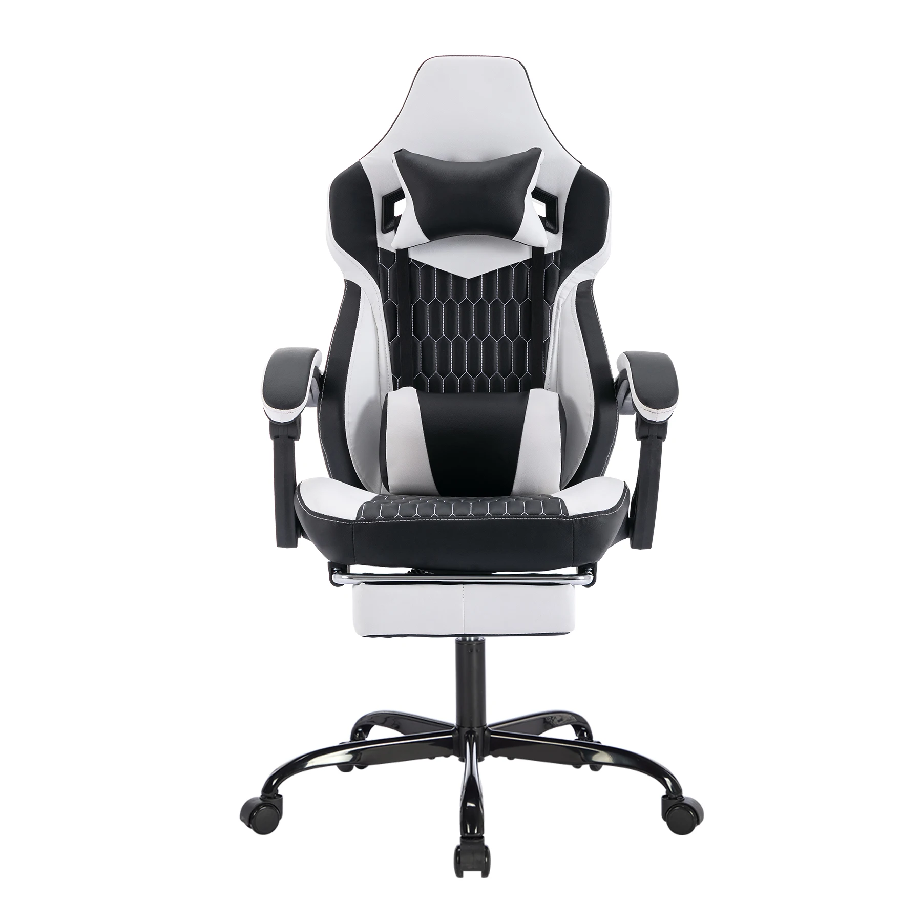 

High Back Gaming Chairs PVC Leather Ergonomic Office Gamer Chair Headrest Lumbar Support Racing Style Video Gaming Chair