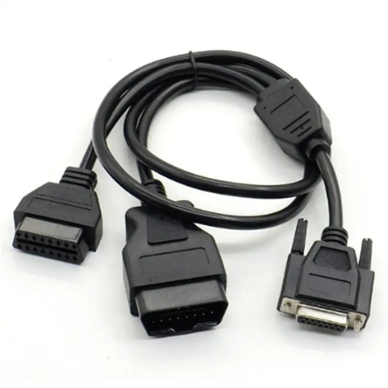 A03E-OBDII OBD2 Breakout Box Car OBD 2 Break Out Box Car Protocol Auto Can Test Box Automotive Connector