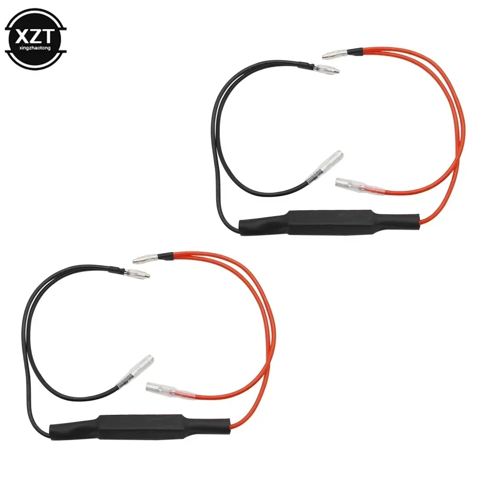 12V Universal Motorcycle Flasher LED Turn Signal Indicator Resistor Adapter Solution does not flash or Fast flash image 4