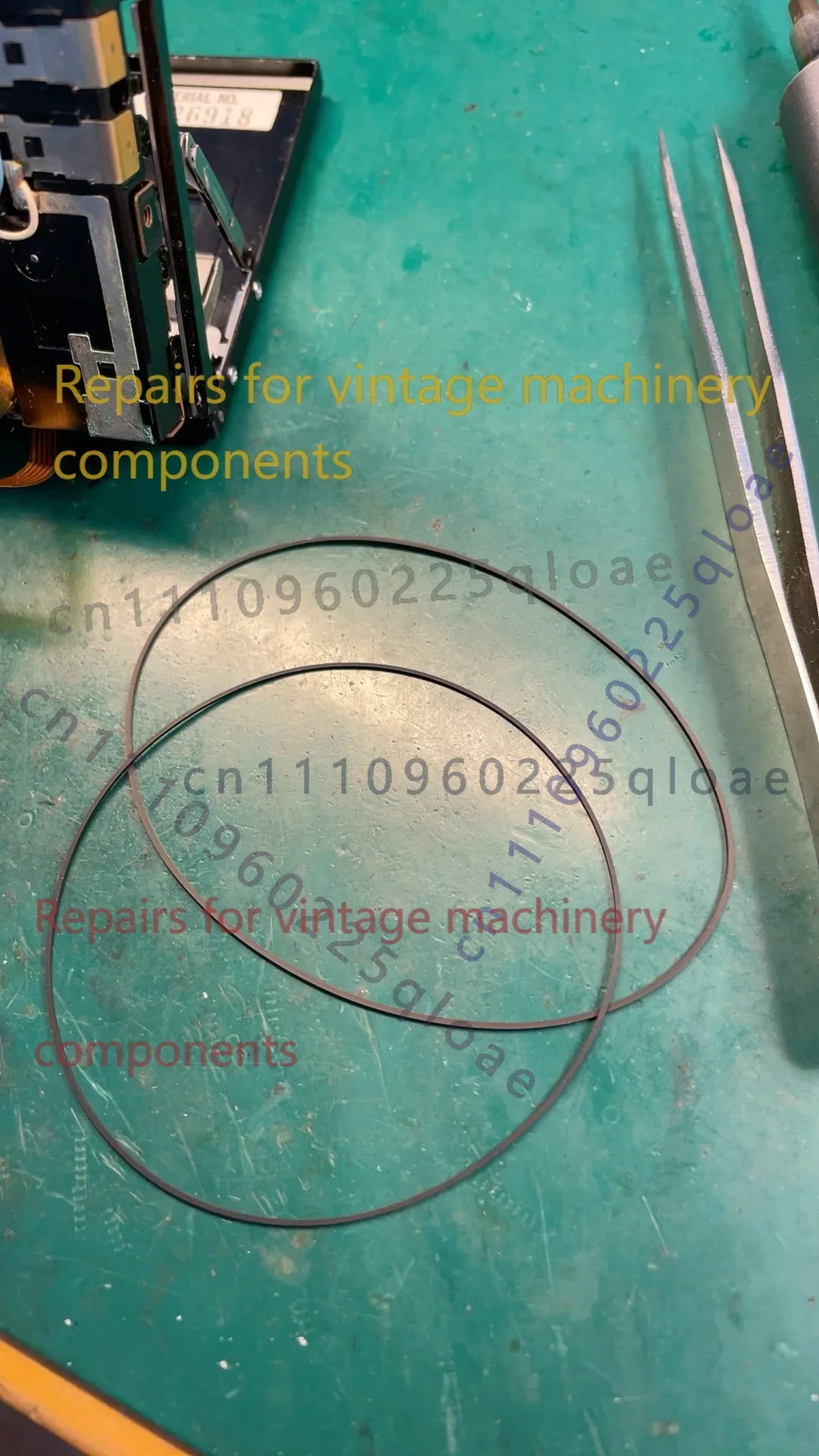 1pcs Drive Belt For Sony WM-EX90 WM-GX90 Walkman, Fix Slipping Speed Flutter Slow FF Rewind Tape Eating Repair Spare Parts