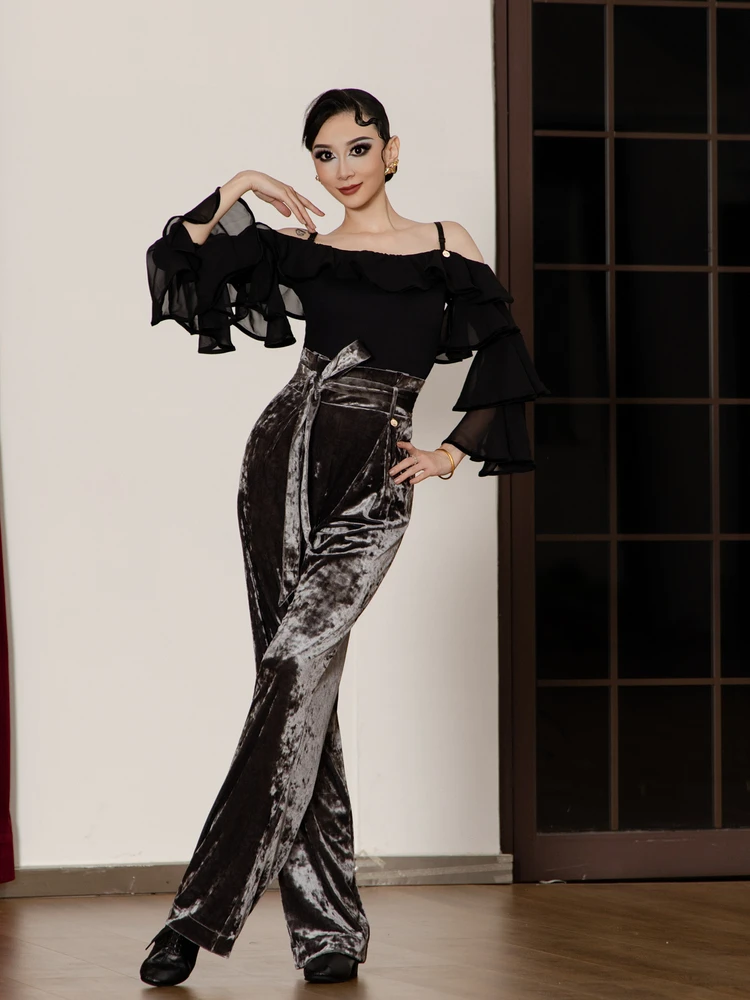 danzen-top-da-ballo-latino-da-donna-in-nylon-ed-elastan-tuta-intera-con-gonna-per-pratica-di-danza-da-sala-samba-rumba-cha-cha