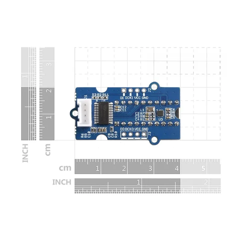 LED Bar Module v2.0, Grove‑compatible 8‑Segment LED Indicator Display