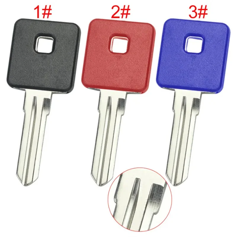 Motorcycle Parts Uncut Blade Blank Key For Harley motor key shell with left blade length 34.5mm