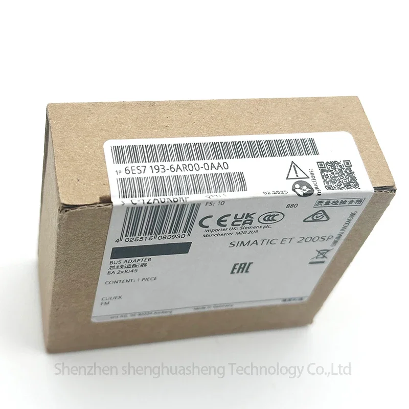 New NewBrand New Original 6ES7 193-6AR00-0AA0 6ES7193-6AR00-0AA0 Bus Adapter PLC Programmable Controller with Ethernet Communica