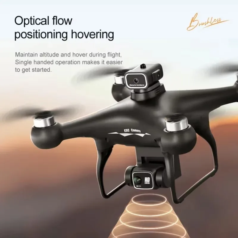 S116 RC Quadcopter Profissional Obstacle Avoidance Drone Dual Camera 4K Optical Flow Brushless Motor