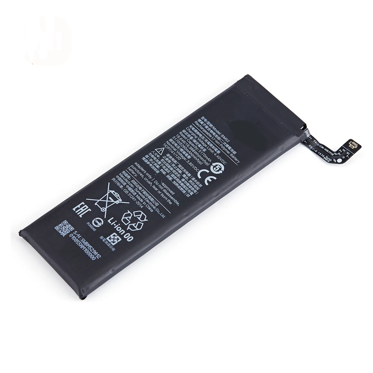 Brand New BM52 5260mAh Mobile Phone Battery for Xiaomi Mi Note 10 Lite / Mi Note 10 Pro / CC9pro CC9 Pro Rechargeable Batteries view 3
