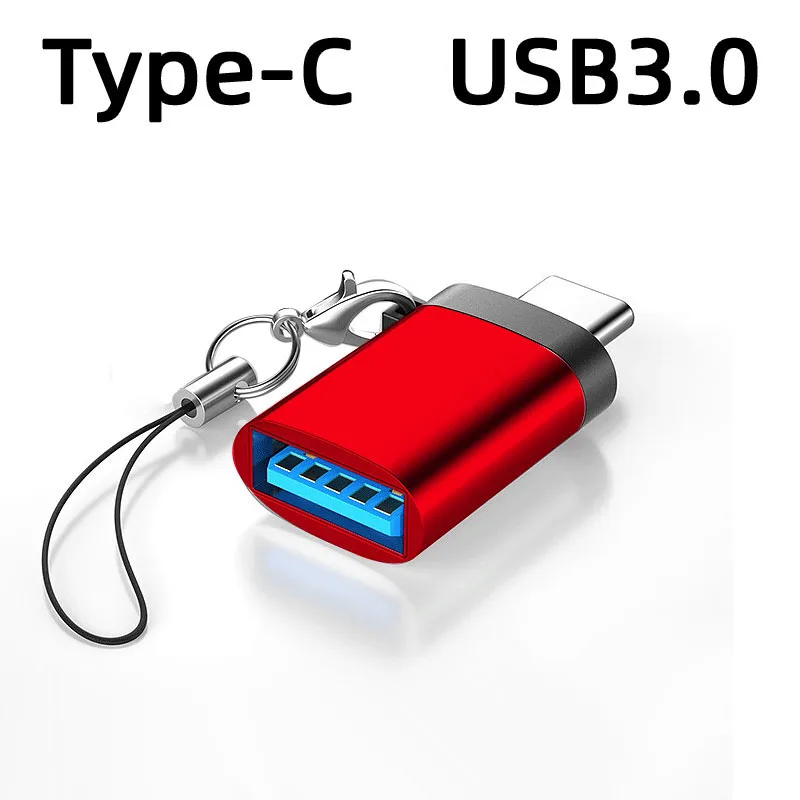 OTG Converter Straight Head Type C To USB3.0 Android Adapter Jack Tpc Transmission Data Cable External Pad Notebook Hard Disk