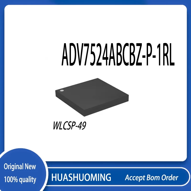 

1 шт./лот ADV7524ABCBZ-P-1RL ADV7524ABCBZ-P-1 ADV7524A ADV7524 WLCSP49