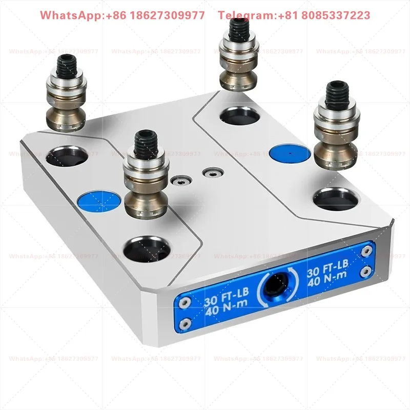 Four-axis five-axis self-centering vice high-precision zero-point positioning module quick-change board D52/D96