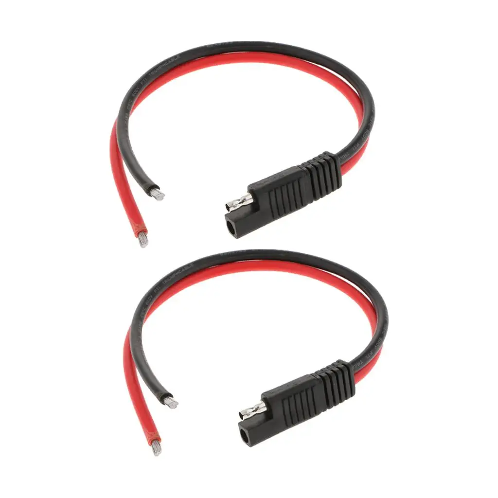 

SAE Extension Adapter Cable PVC Material Solar Battery Connector Harness Power Charger Line for Automotive Battery 12V 24V