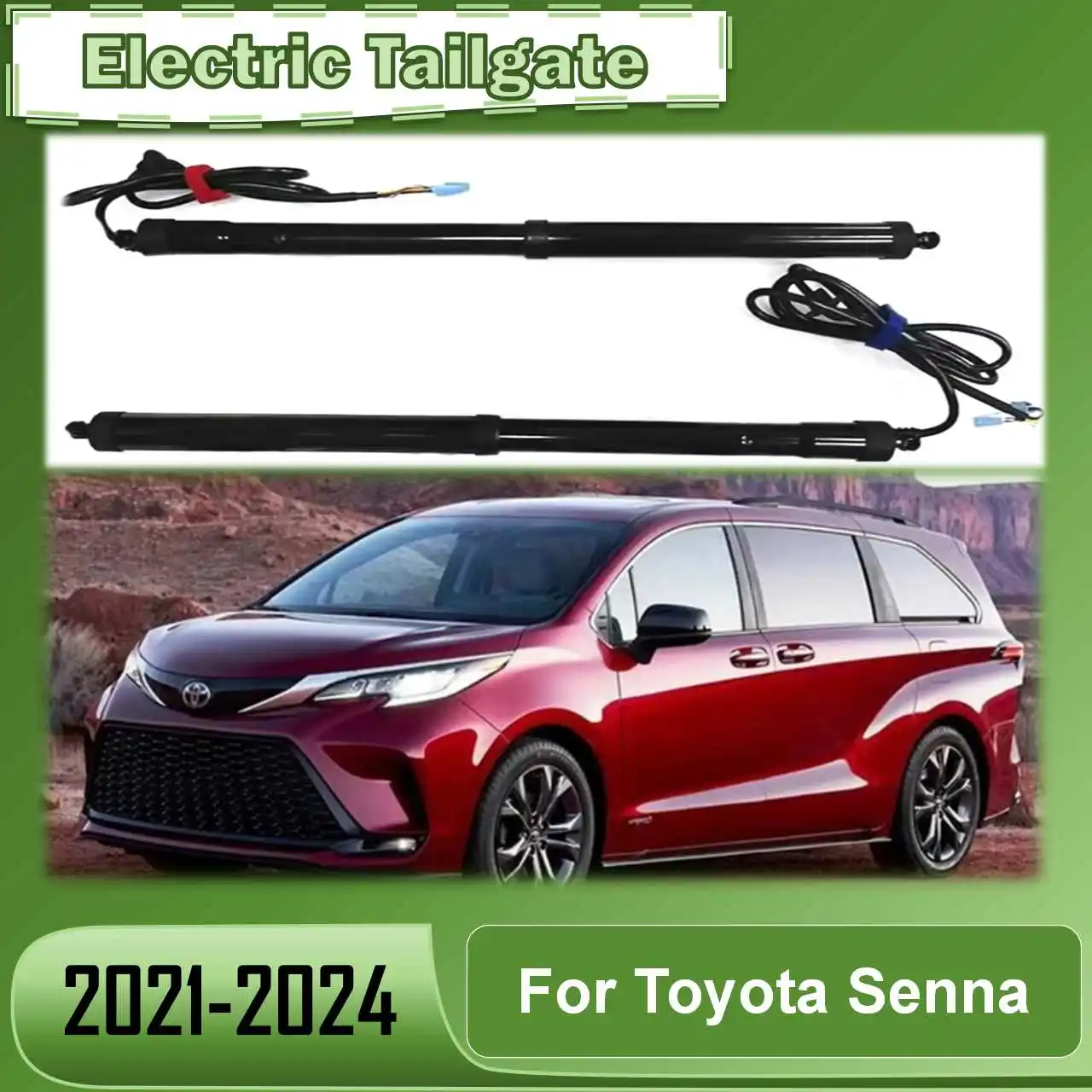 Car Accessory For Toyota Senna 2021-2024 Electric Tailgate Modified Automatic Lifting Electric Motor for Trunk Car Assecories