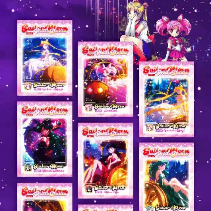 Sailor Moon Card Sailor Moon Male Tsukino Usagi Luna Takeuchi Fantasy Magic Eternal Crystal Anime Collection Cards Toy Gift