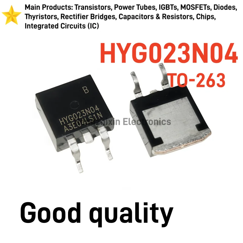 10PCS HYG023N04 TO-263 N-Channel Power MOSFET G023N04 40V 170A Field Effect Transistor New Electronic Components