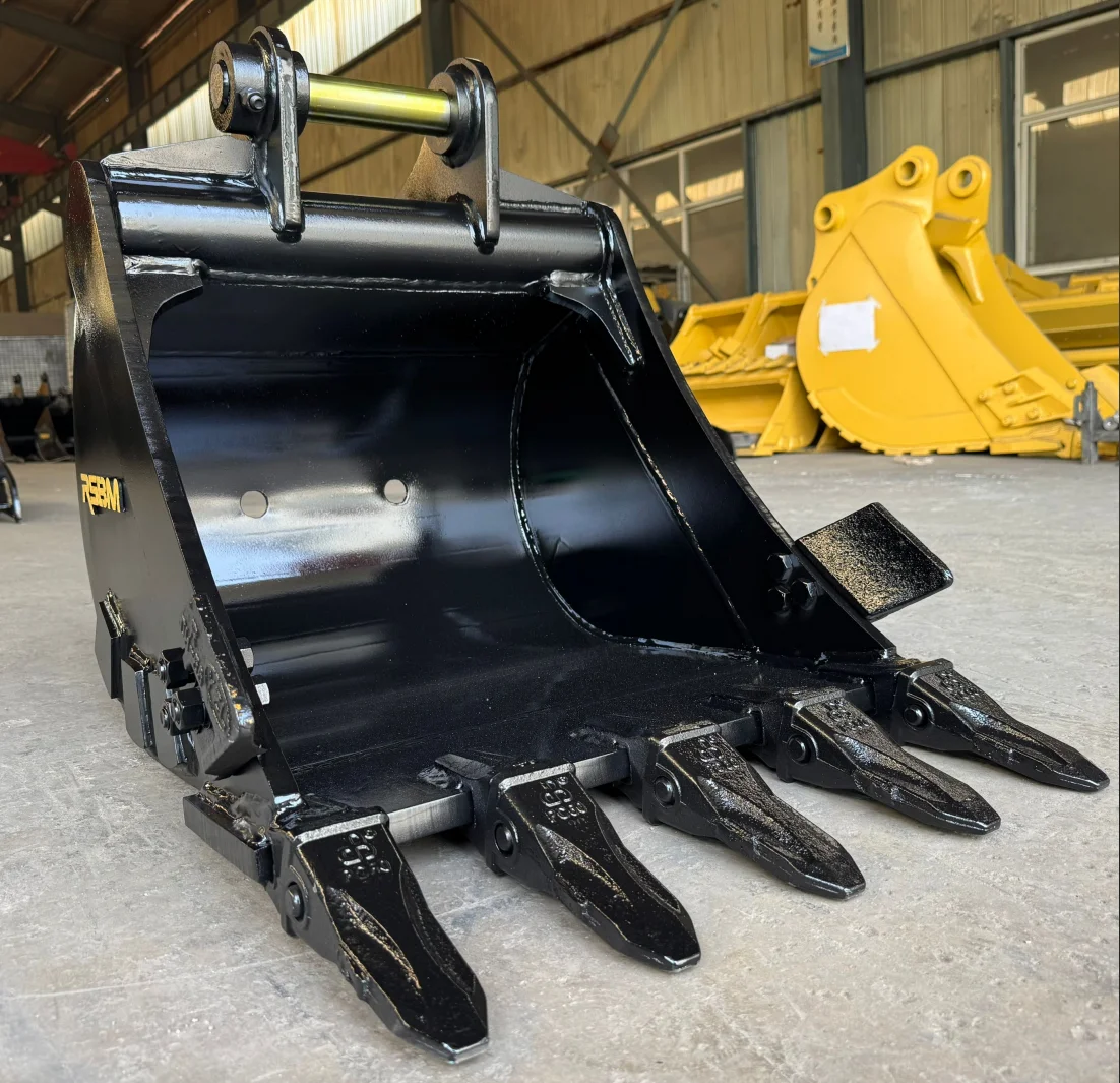 Excavator Attachments Ditching Trench Bucket With Teeth