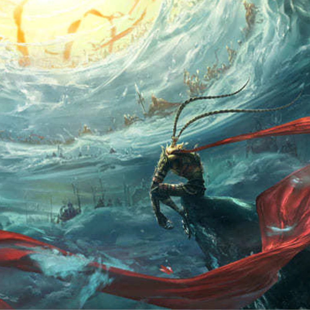 

75*50cm Adult 1000 Pieces Paper Jigsaw Puzzle WUKONG High Difficulty Decompression Puzzle Birthday Gift Educational Toy