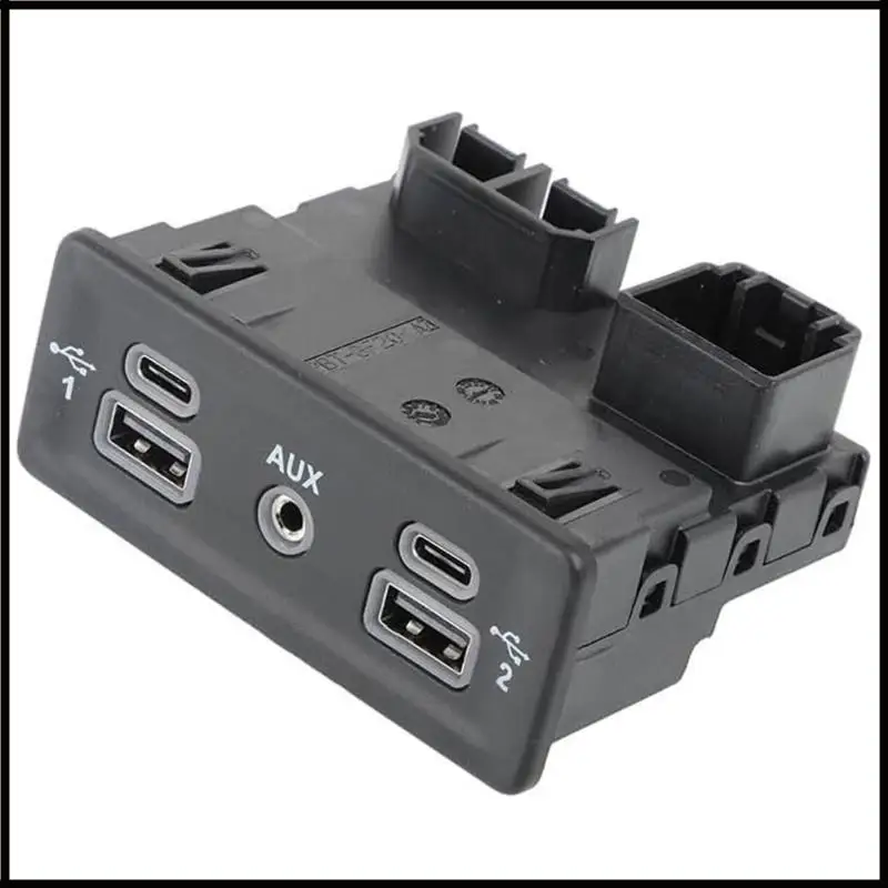 

Модернизированные USB -медиа -интерфейсы модуль эффективная зарядка адаптер 68289202AD замены для использования автомобилями.