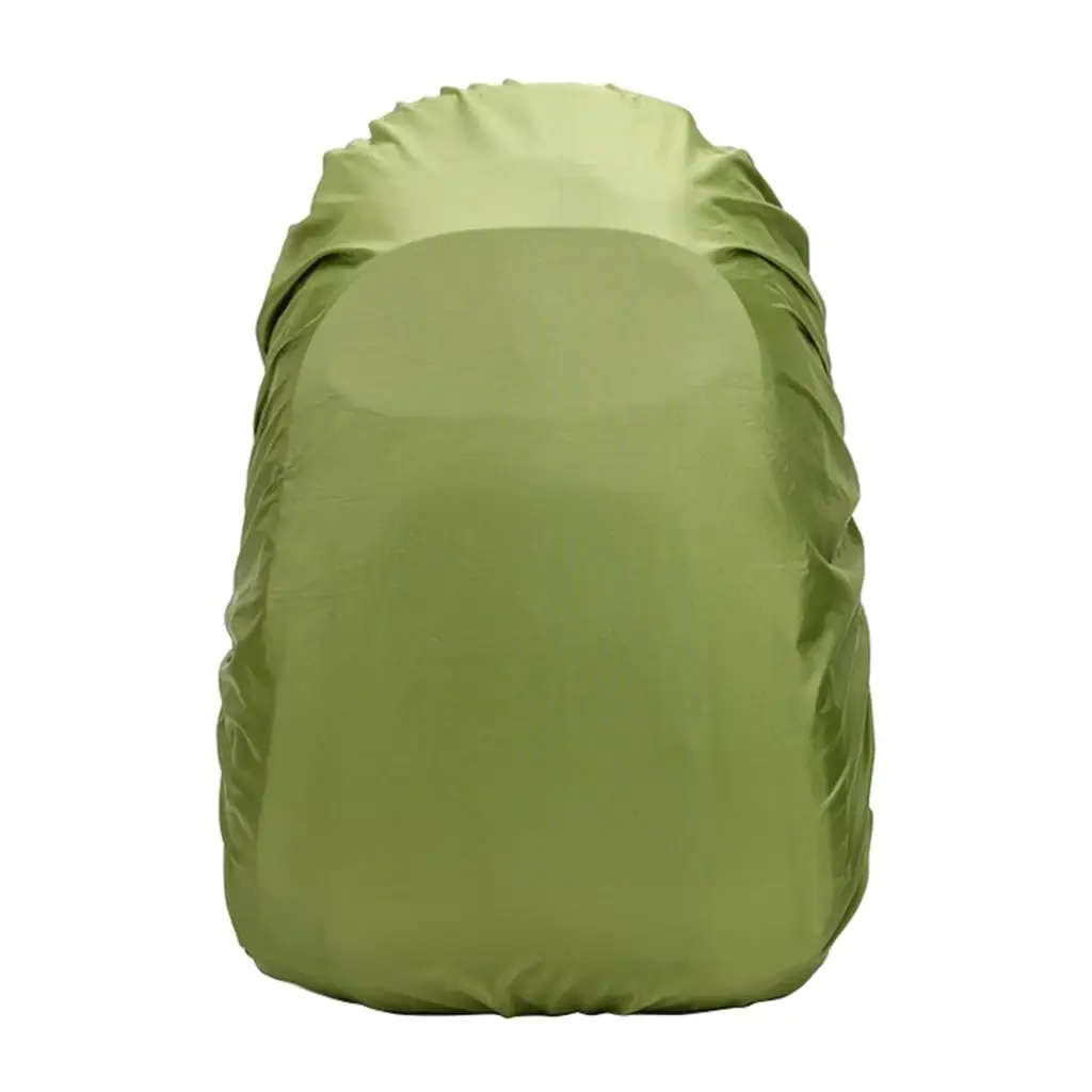 2-6pack Backpack Rain Cover Camping Hiking Rucksack Protector 35L Green