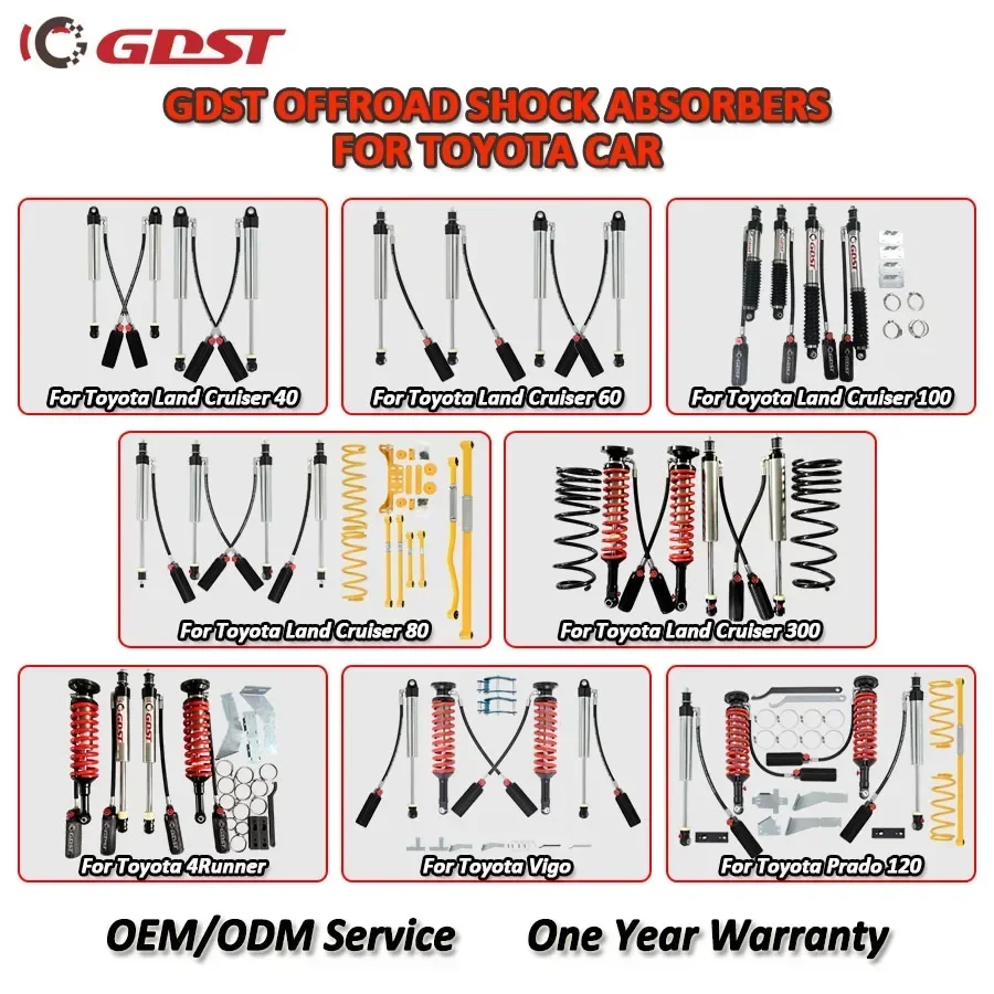 GDST Off-Road Accessories 4X4 Off Road Shock Absorber For Nissan Navara D21 D22 Suspension lift kit