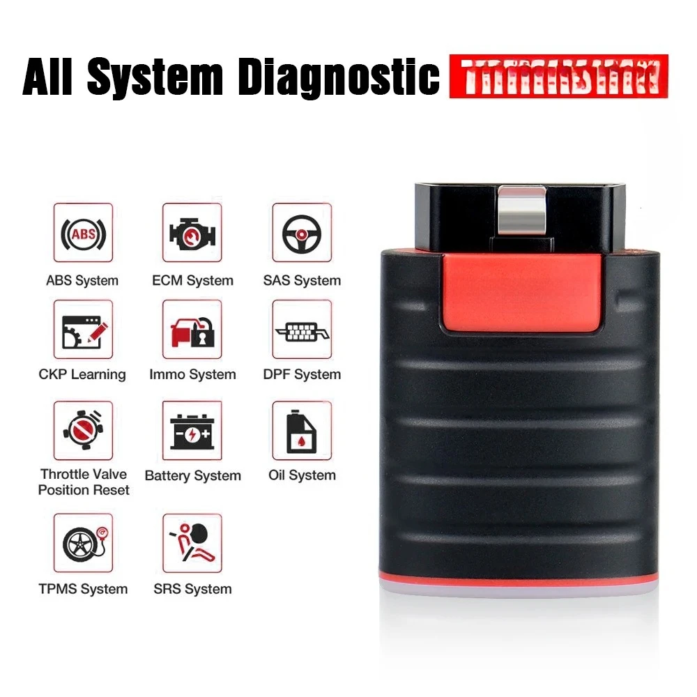 Newest ThinkDiag ALL Car Brands All Reset Service 1 Year Free 2022 OBD2 Diagnostic Tool Active Test ECU  Surpass Thinkdiag