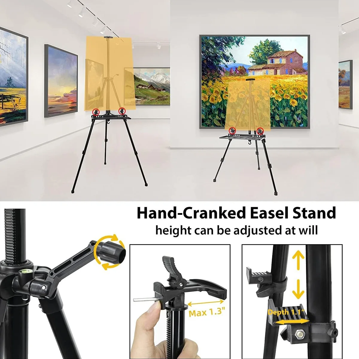 Thumbnail 4 - #1 Top Adjustable Painting Easels Picks for Every Budget
