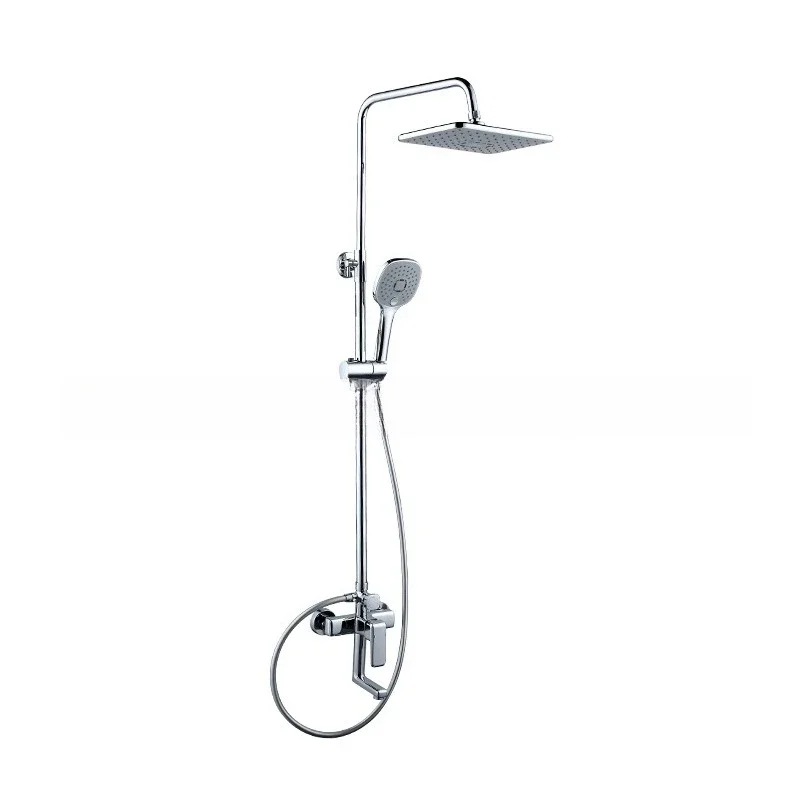 All copper shower shower set Hotel bathroom Supercharged shower full set Bathroom complete set