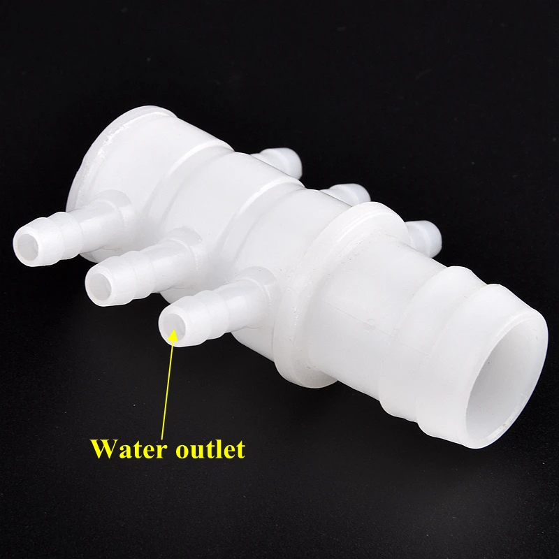 1/5/20 Pcs Aquarium Fish Tank Oxygen Pump Diverter 8mm To 6mm Six Head Water Pipe Joint Garden Irrigation Divide Water Connector