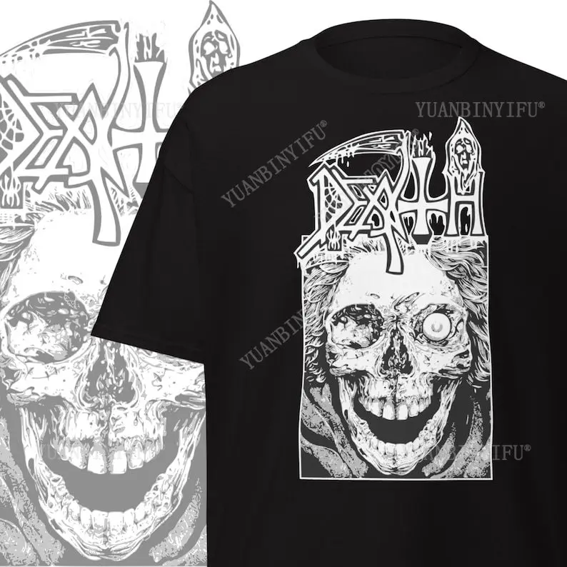 

Death Band T-Shirt – Old School Death Metal T-Shirts – Heavy Metal Clothing – Classic Metal Band Merch for Metalheads