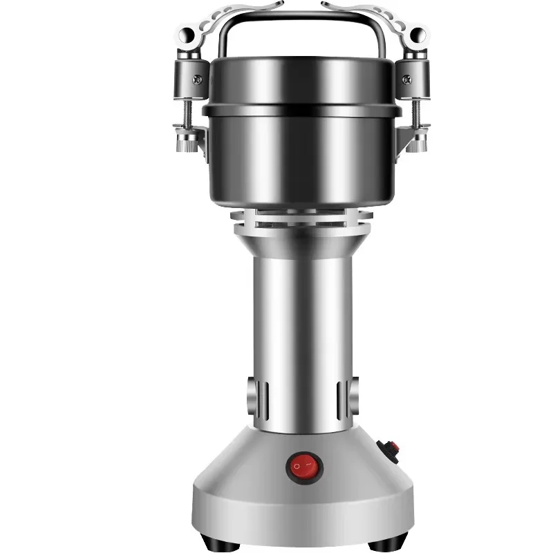 

100g Commercial Electric Grain Spice Grinder Large Capacity Dry Spice Corn Coffee Cocoa Soybean Food Powder Grinding Machine