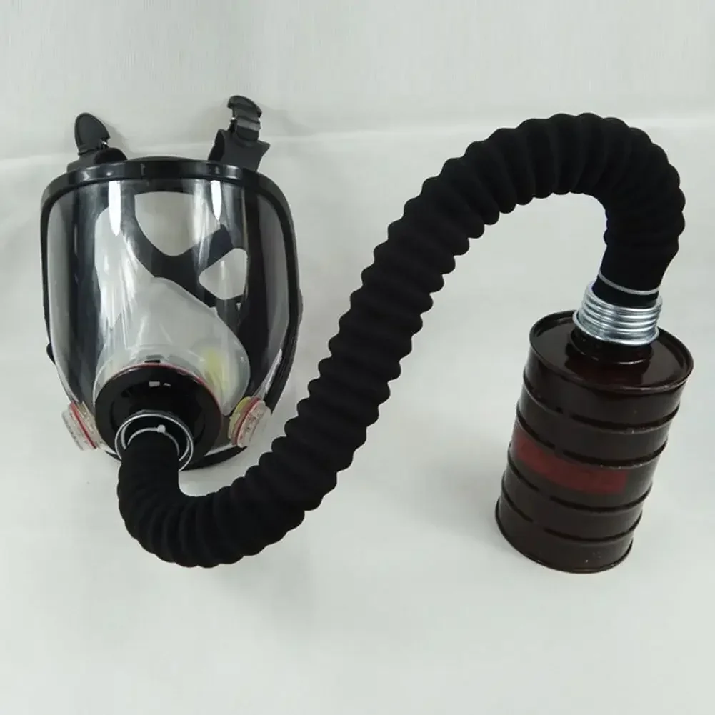 

Safety Gas Masks Respirator Rubber Hose Tube 40mm Connection Between Gas Mask Filter Suitable For Most Gas Filter Household
