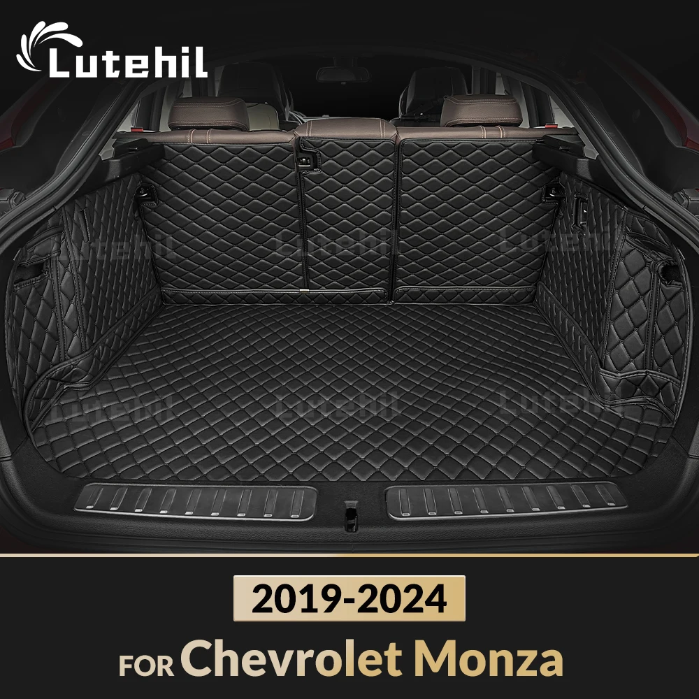 

Для Chevrolet Monza 2019-2024 23 22 21 20 Автоматический коврик для багажника с полным покрытием, коврик для багажника автомобиля, подкладка для багажника, аксессуары для интерьера