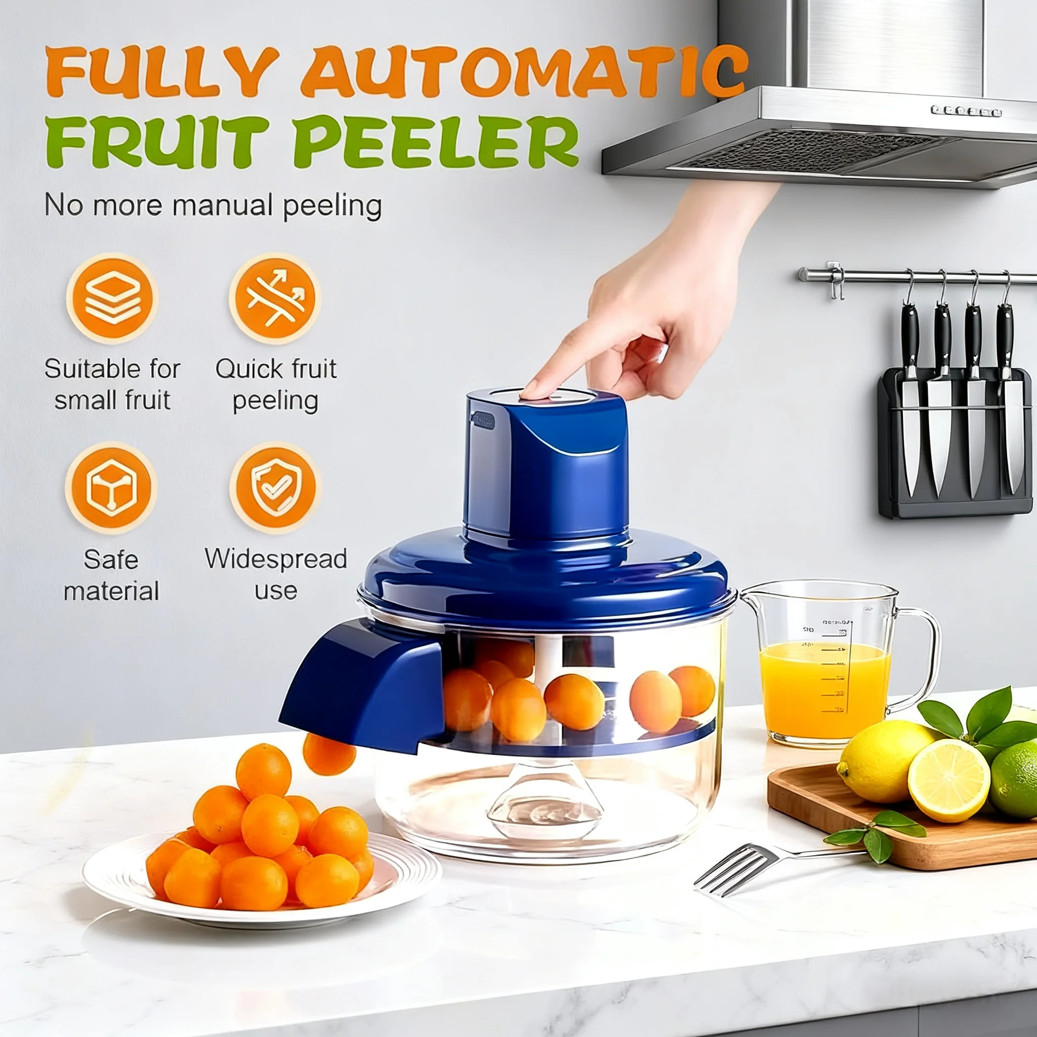 Household and Commercial Fruit and Vegetable Peeler Grape Peeler Electric Milk Tea Fruit Shop Specific Peeler Utility Tools New