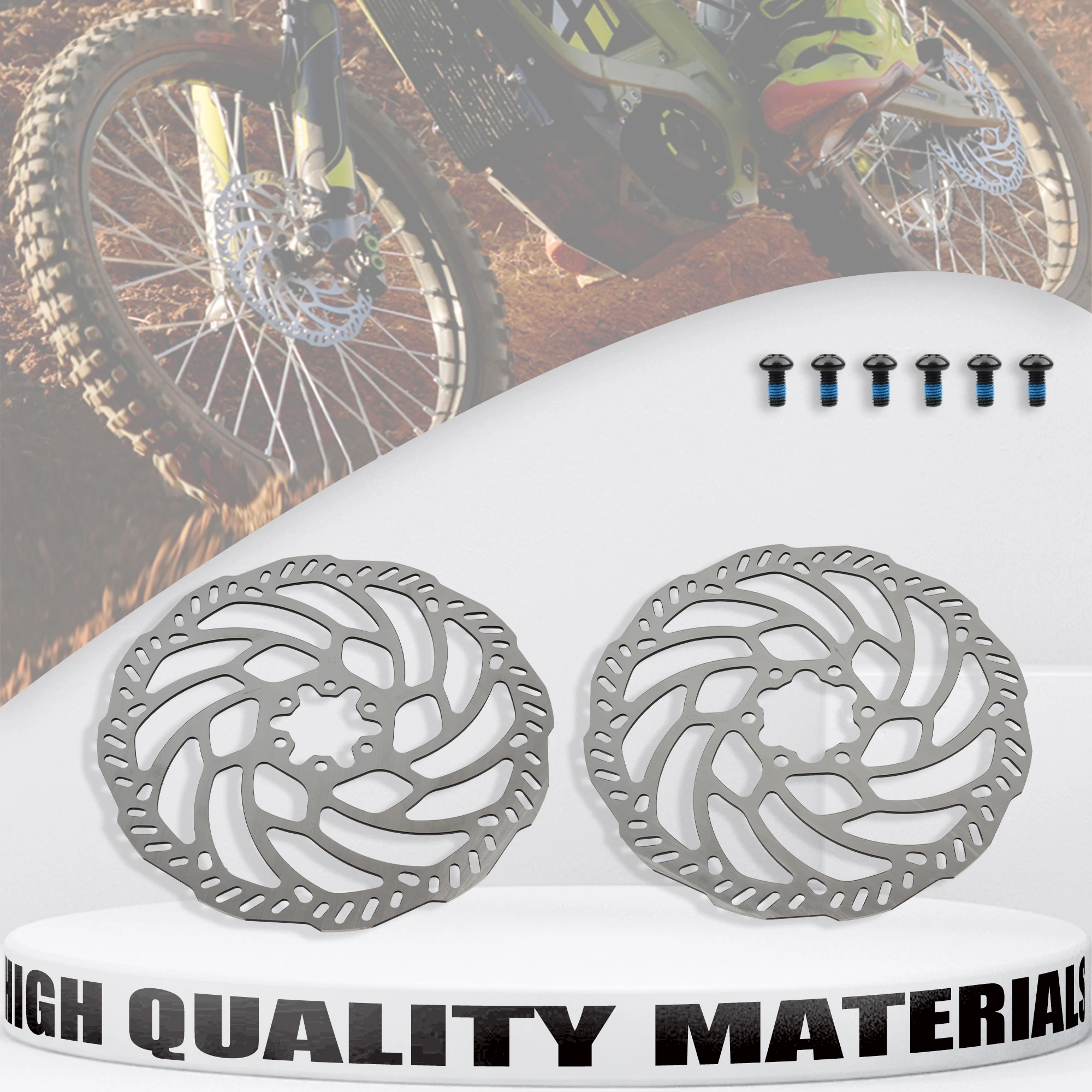 

Ebike Front Rear Brake Disc Rotors For Surron Light Bee X Motocross Enduro Dirt Pit Bike Tuning Part For Surron Electric Bike