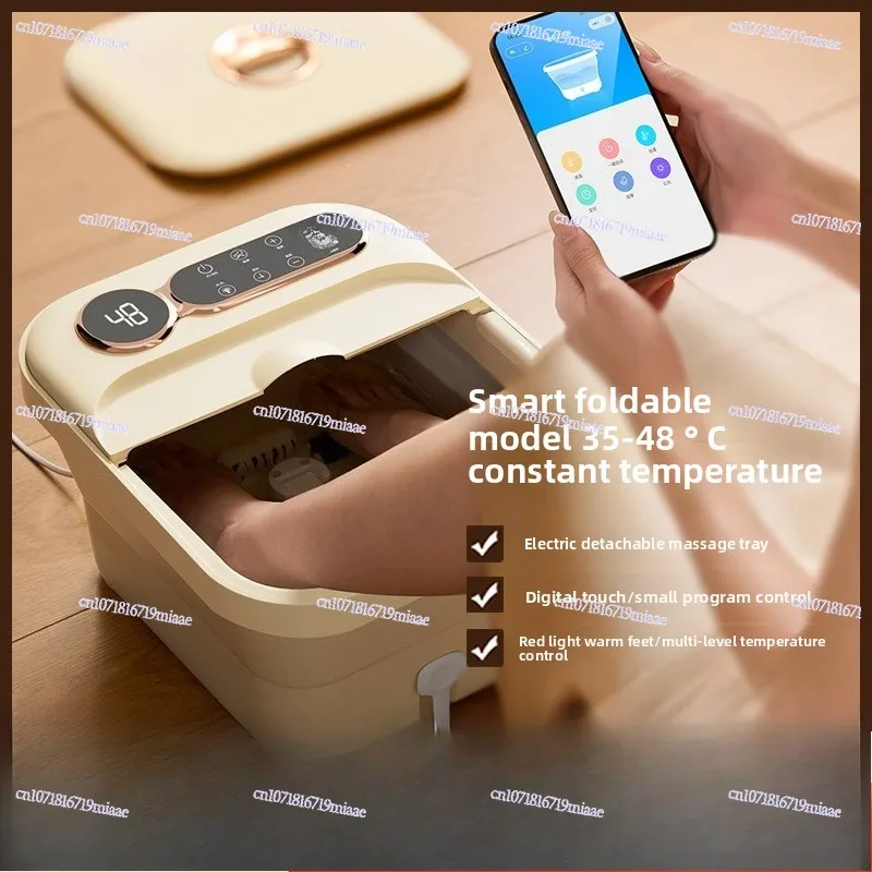 Foot Soaking Bucket Electric Heating Constant Temperature Automatic Massage Foot Washing