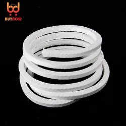 PTFE sealing strip high pressure high temperature and acid corrosion resistant pump sealing rope black and white PTFE packing