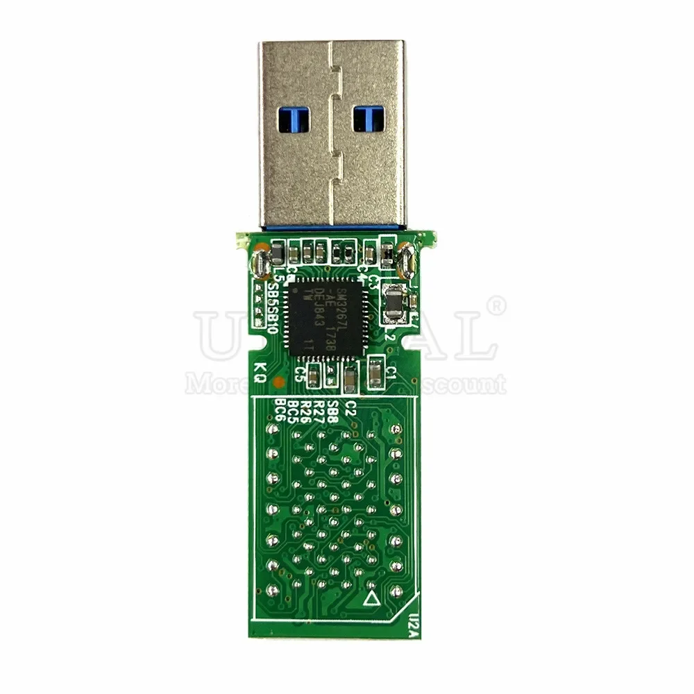 LGA60 PCB USB Main Control Board for iPhone 5 5C 5S 6 6P Hard Disk to U Disk DIY eMMC Adapter PCB Soldering USB 2.0