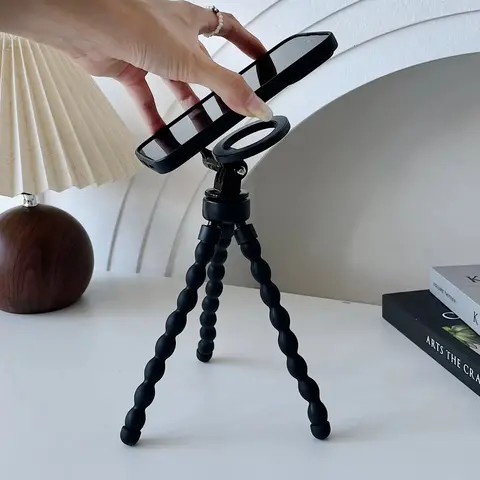 For Magsafe Magnetic Tripods For Mobile Phone Tripod Smartphone Monopod Universal Stand Octopus Mini Tripod For Phone Holder