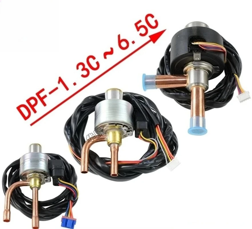 Electronic Expansion Valve DPF1.3-6.5c Q116C Replacement Fitting for Inverter Air Conditioner and Heat Pump Equipment