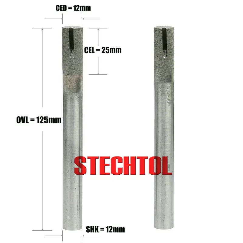 6–16 mm flaches Ende, gesinterte Steinwerkzeuge mit Nut, Diamant-CNC-Fräser, Gravurschneider, Schlitzen, Bodenfräsen, Schneiden von Granit – Detail 14