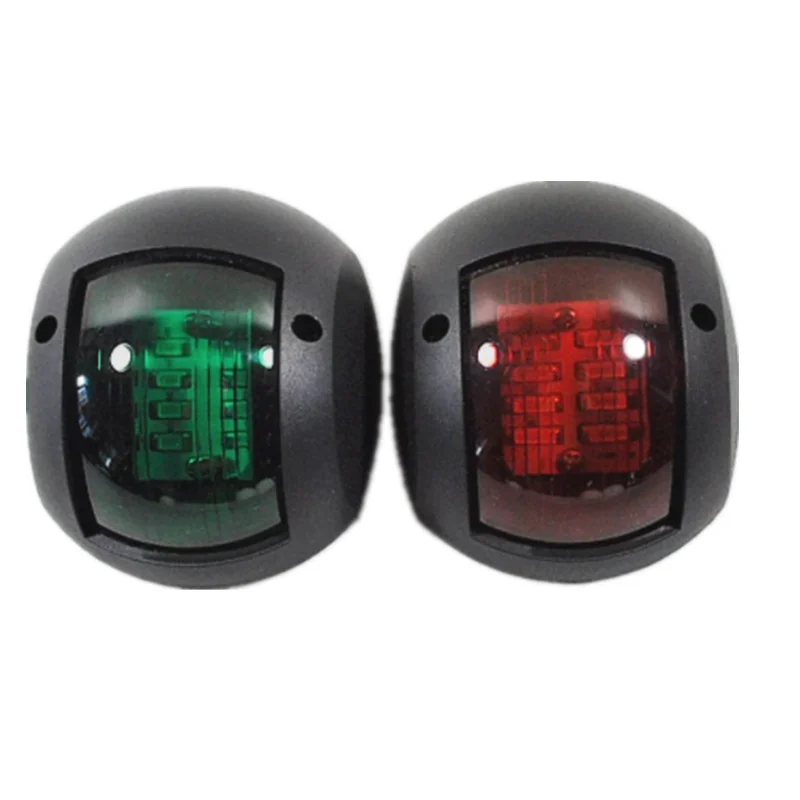 ISURE MARINE LED Navigation Side Bow Lights Plastic House Marine Boat Yacht Red & Green