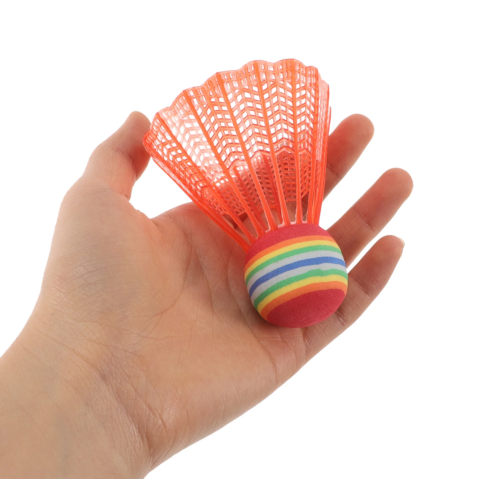 

12Pcs Foam Colored Shuttlecocks Kids Indoor Outdoor Badminton Practice Beginner Training Sports Equipment Hand Eye Coordination