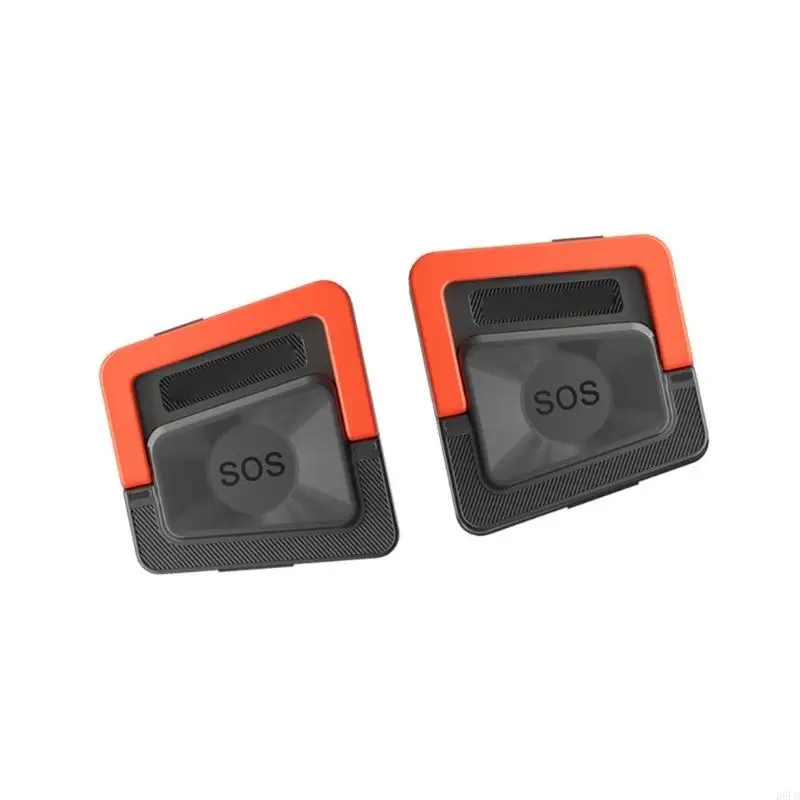 Plastic Rear Door Pull Handle Featuring Metal Ringing for Strong Emergency Escape No Tools Installation Suitable SUVs R6FB