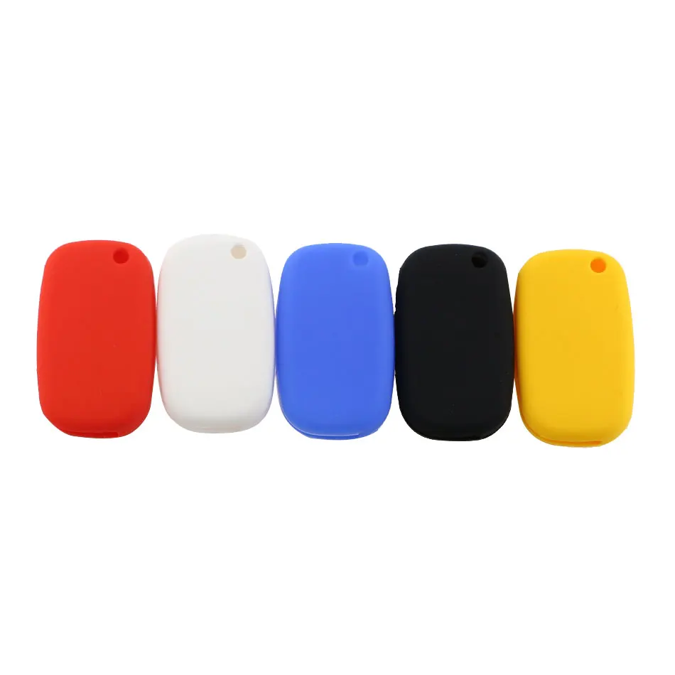 Silicone Car Key Cover for LADA Vesta Granta XRay Kalina Priora Sedan Sport for Renault Fluence Clio Megane Remote Case